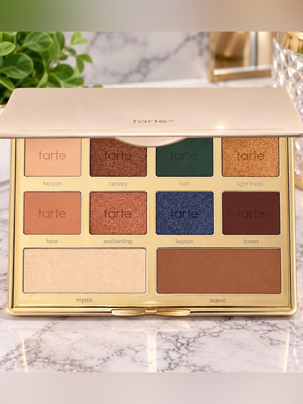 NEW Tarte Glamazon Amazonian Clay Eyeshadow Palette Face & Eye Palette